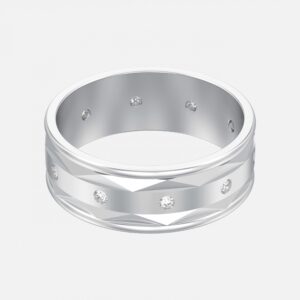Arced Custom Ring Design 20k Sterling Gold #5