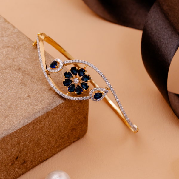 Seravine Midnight Bloom Bangle